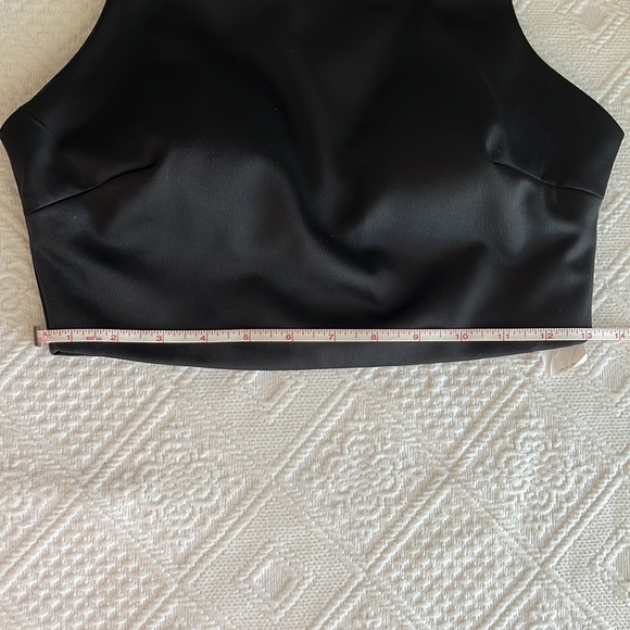 Sequin Hearts Sz 1 Black Floral Formal 2 Piece Dress. - Picture 8 of 16